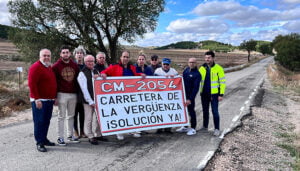 Illana clama por el “arreglo integral y urgente” de la carretera CM-2054 que se encuentra en estado deplorable