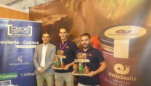 Invierte en Cuenca destaca la apuesta de unos jóvenes empresarios pedernoseños por el caracol con Helix Snails