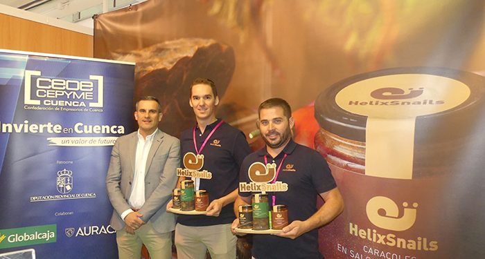 Invierte en Cuenca destaca la apuesta de unos jóvenes empresarios pedernoseños por el caracol con Helix Snails 1 Invierte en Cuenca destaca la apuesta de unos jóvenes empresarios pedernoseños por el caracol con Helix Snails