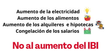 IU Guadalajara critica con dureza la subida del IBI