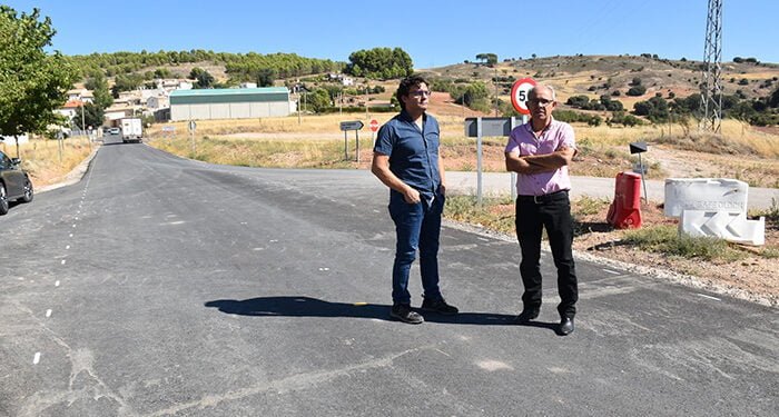 La Diputación de Cuenca invierte cerca de 650.000 euros en la carretera CUV-2022 entre Olmedilla del Campo y Loranca del Campo