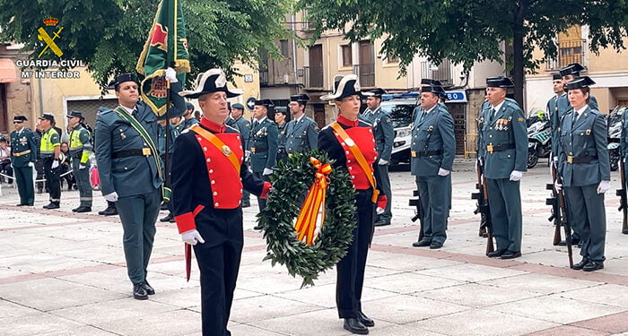 La Guardia Civil de Guadalajara celebra la festividad de la Virgen del Pilar, Patrona del Cuerpo