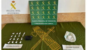 La Guardia Civil detiene a dos personas por tráfico de drogas en Tarancón