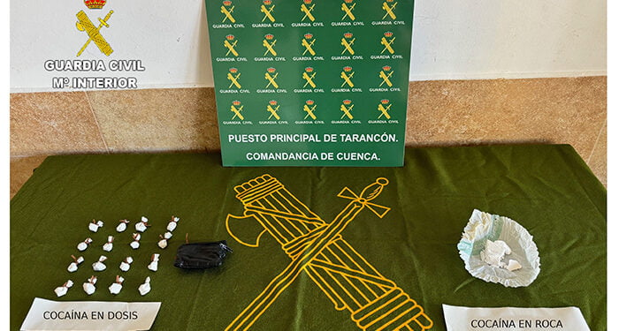 La Guardia Civil detiene a dos personas por tráfico de drogas en Tarancón 1 La Guardia Civil detiene a dos personas por tráfico de drogas en Tarancón