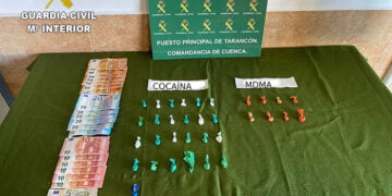 La Guardia Civil detiene a una persona por tráfico de drogas en Tarancón