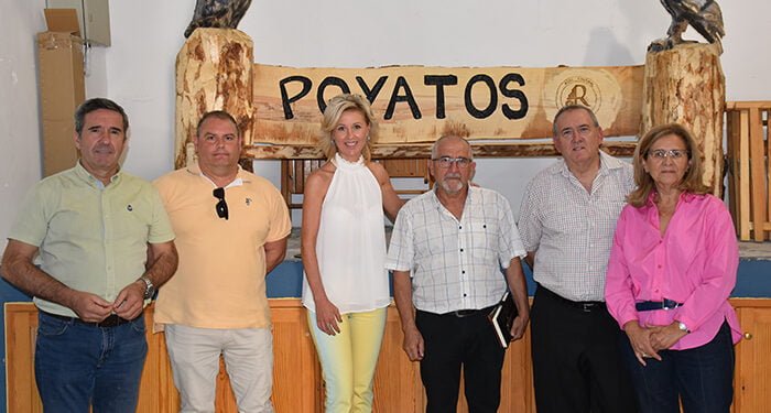 La Junta colaborará con el Ayuntamiento de Poyatos en el acondicionamiento de la zona aneja al antiguo frontón