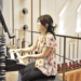 La organista japonesa Satoko Kawagoe en concierto en la Catedral de Cuenca