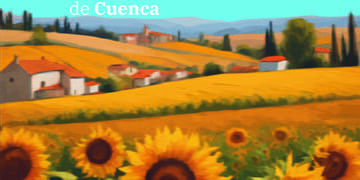 La Red de Pueblos Proactivos presenta el libro ‘Girasoles de la Cultura de Cuenca’ en Puebla de Almenara