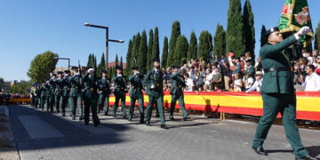 La subdelegada del Gobierno en Guadalajara felicita a la Guardia Civil por compartir con la ciudadanía la celebración de la patrona