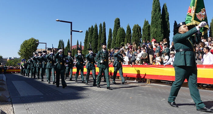 La subdelegada del Gobierno en Guadalajara felicita a la Guardia Civil por compartir con la ciudadanía la celebración de la patrona