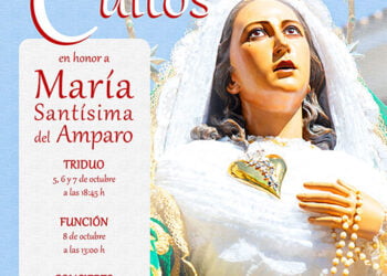 La V.H. de Nuestro Señor Jesucristo Resucitado y María Santísima del Amparo celebra este próximo fin de semana los cultos a su imagen mariana