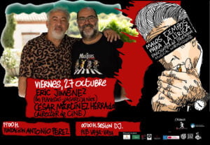 Malos Tiempos para la Lírica cierra el ciclo con la proyección del documental que narra la vida de Eric Jiménez (Los Planetas - Lagartija Nick)