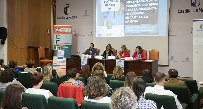 Más de cien profesionales se reúnen en Guadalajara en la II Jornada sobre la Implantación de Evidencia Científica para la Excelencia en Cuidados en Castilla-La Mancha