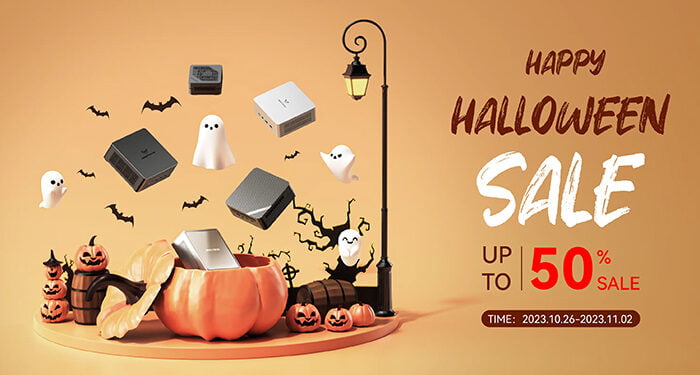 Minisforum prepara una batería de ofertas con descuentos de hasta el 50% para celebrar Halloween