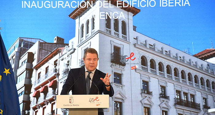 Page reconoce la buena marcha del Clúster del Hidrógeno de Castilla-La Mancha que ya integran cuarenta empresas “estratégicas” 1 Page avanza la aprobación de los presupuestos autonómicos con un “crecimiento de casi ocho puntos de la inversión”