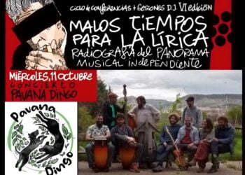 El concierto de Pavana Dingo ocupará la tercera jornada de «Malos Tiempos para la Lírica» El concierto de Pavana Dingo ocupará la tercera jornada de «Malos Tiempos para la Lírica»