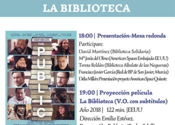 Película y coloquio para celebrar el Día de las Bibliotecas en el Centro Cultural Aguirre