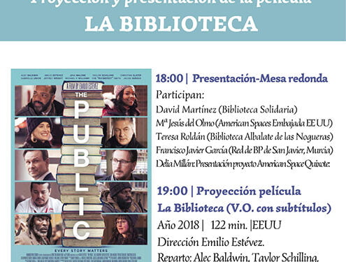 Película y coloquio para celebrar el Día de las Bibliotecas en el Centro Cultural Aguirre