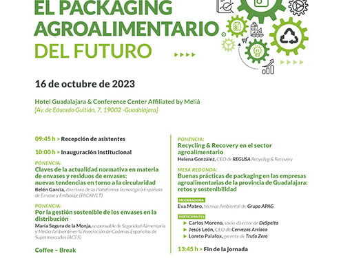 Las últimas tendencias sobre packaging agroalimentario en una jornada de Impulsa Guadalajara 1 Las últimas tendencias sobre packaging agroalimentario en una jornada de Impulsa Guadalajara