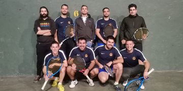 Sacecorbo, nuevo líder de la Liga Provincial de Frontenis de Guadalajara