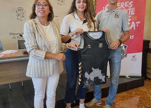Un club de baloncesto femenino burgalés jugará con Molina de Aragón en su camiseta