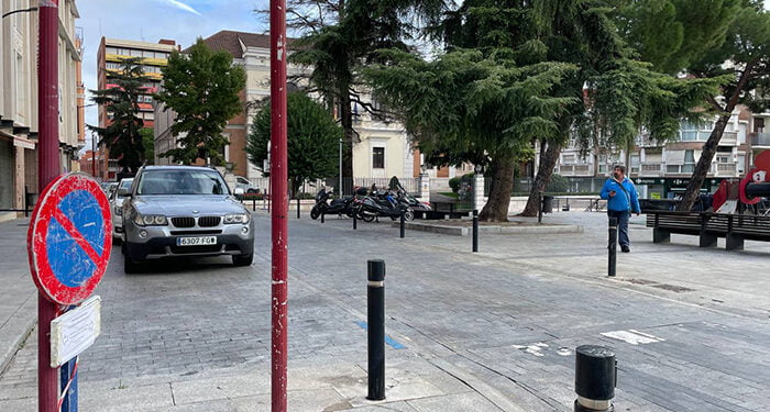 Un rodaje obliga a la supresión de algunos aparcamientos en las calles Exposición, Pedro Pascual y Cuesta de San Miguel