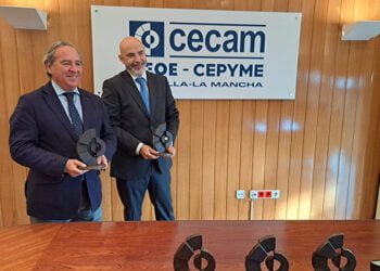 Valentín Sedano Prieto, de Transportes Sedano, premio CECAM 2023 por la provincia de Guadalajara
