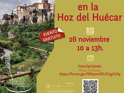 La Capital Española de la Gastronomía se celebra con tres rutas gratuitas denominadas ‘La horticultura en la hoz del Huécar’ 1 La Capital Española de la Gastronomía se celebra con tres rutas gratuitas denominadas ‘La horticultura en la hoz del Huécar’