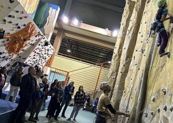 Abre sus puertas el rocódromo del polideportivo San Fernando tras realizarse una rehabilitación integral