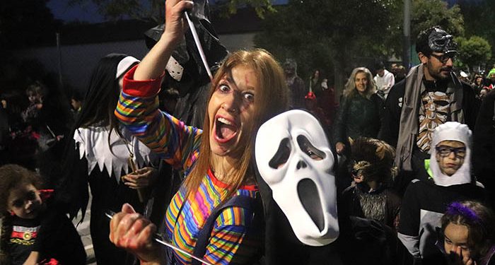 Cabanillas se echó a la calle para celebrar Halloween 1 Cabanillas se echó a la calle para celebrar Halloween