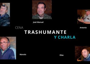 Cena trashumante y charla