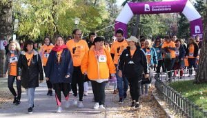 Cerca de 500 participantes se dan cita en la I Marcha popular de Guadalajara por la Eliminación de la Violencia contra la mujer