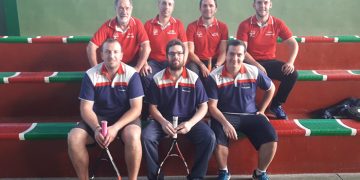 Sacecorbo continúa intratable en la Liga Provincial de Frontenis de Guadalajara