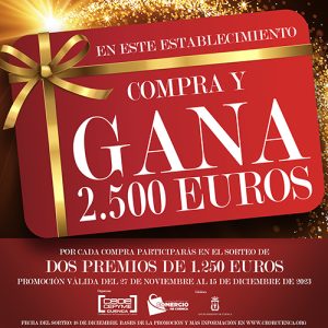 Comienza la campaña Compra y Gana de la Asociación de Comercio de Cuenca que sortea 2.500 euros en compras