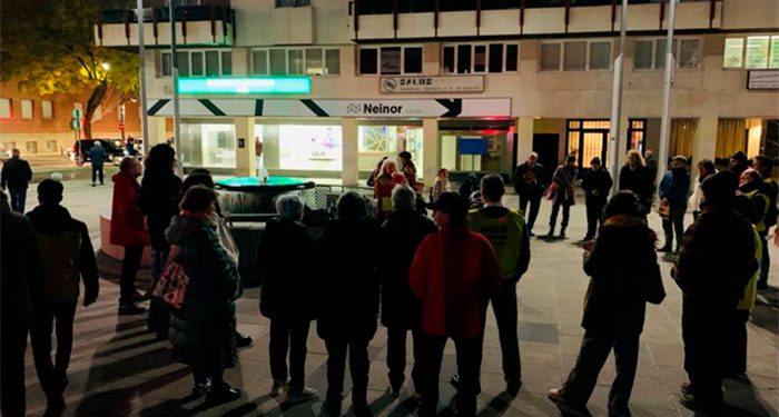 Concentración en Guadalajara pidiendo el alto fuego en Gaza