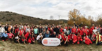 Burger King España y Cruz Roja refuerzan su compromiso con la sostenibilidad a través de la reforestación de espacios naturales en Guadalajara