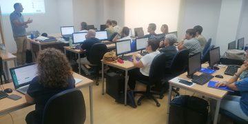 Dieciséis alumnos de ACESANC reciben formación sobre excel avanzado