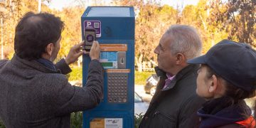El Ayuntamiento de Guadalajara y Telpark transforman 50 parquímetros en puntos informativos para ‘aparcar’ la violencia