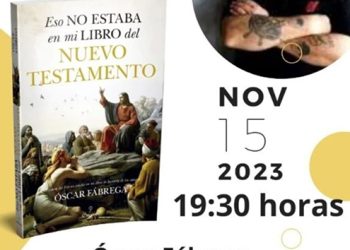 El Centro Cultural Aguirre acoge la presentación del libro Eso no estaba en mi libro del Nuevo Testamento, de Óscar Fábrega El Centro Cultural Aguirre acoge la presentación del libro Eso no estaba en mi libro del Nuevo Testamento, de Óscar Fábrega