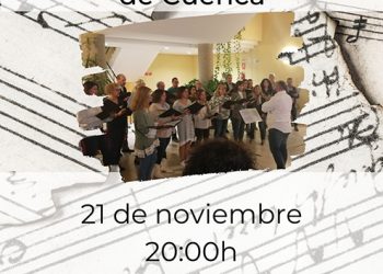 El Coro del Conservatorio de Cuenca ofrecerá un concierto el 21 de noviembre en la Biblioteca Municipal del Centro Aguirre.