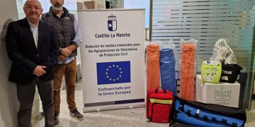 El Gobierno de Castilla-La Mancha distribuye material de emergencias a 24 agrupaciones de Protección Civil
