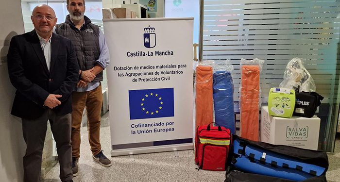 La Junta distribuye material de emergencias a 24 agrupaciones de Protección Civil 1 El Gobierno de Castilla-La Mancha distribuye material de emergencias a 24 agrupaciones de Protección Civil