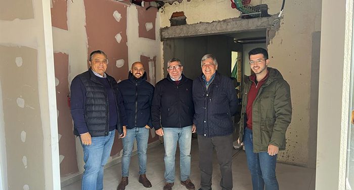 El portavoz del PP en la Diputación de Guadalajara pone en valor el “trabajo y esfuerzo” del alcalde de Tamajón en la ampliación de la Residencia de Mayores