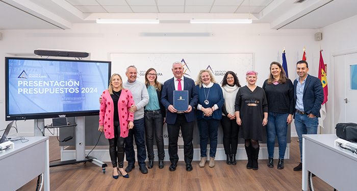 El presupuesto de la Diputación de Guadalajara crece hasta 87,6 millones en 2024, destinando un tercio a inversiones