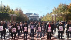 Emotivo acto institucional en Cabanillas en la conmemoración del Día contra la Violencia Machista