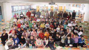 Entrega de diplomas TEI en «La Senda» de Cabanillas, con el paratriatleta Dani Molina