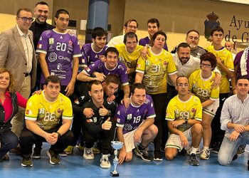 Escudero asiste al Torneo Nacional de Balonmano inclusivo, “donde el Balonmano Guadalajara es todo un referente”