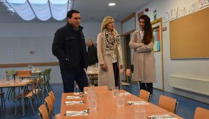 Este jueves ha comenzado a funcionar el nuevo comedor escolar en el colegio de Villanueva de la Jara