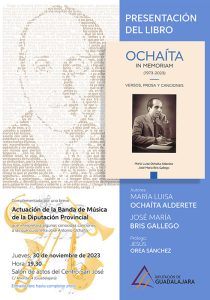 Este jueves se presenta en el Centro San José el libro “Ochaíta in memoriam”