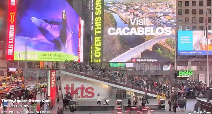 Eurocaja Rural lleva a Cacabelos a Times Square 1 Eurocaja Rural lleva a Cacabelos a Times Square